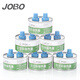 巨博（JOBO）小火鍋燃料礦物油植物油酒精爐燃料一次性戶外便攜替代酒精罐 [塑料蓋]雙頭燃燒約120分鐘 8.3cm 6罐裝