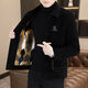 SUSTYLE國際一線(xiàn)品牌大牌服飾奢侈品男裝新款寬松加厚加絨翻領(lǐng)短款夾克 黑色8898加厚加絨 L
