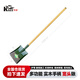 凱姿木柄防汛抗洪鐵锨鏟土挖土鐵鏟園林工具農(nóng)用除雪鏟雪鍬（寬頭鍬）