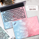咔咔魚(yú)聯(lián)想ThinkPad電腦貼紙T14P/E14貼膜X1 yoga筆記本X1 carbon保護膜P15/E16/隱士貼膜X9-14/15貼紙 款式一：QX-078【下單留言電腦型號】 ABCD面