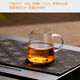 滿(mǎn)弓玻璃茶具三件套加厚耐熱玻璃公道杯茶漏套裝耐高溫無(wú)鉛直身功夫茶 350m耐熱加厚直身