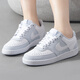耐克（NIKE）官方艦店女鞋 新款BLAZER LOW '77低幫運(yùn)動(dòng)休閑鞋滑板鞋子女 DH3158-004/白銀灰色-主推款 38