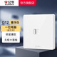 公牛（BULL）開(kāi)關(guān)插座五孔插座86型暗裝5孔USB插座電視網(wǎng)絡(luò )插座 G12象牙白 【一位電腦(五類(lèi)/超五類(lèi)) 】