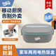 探路途12v24v220v車載家用插電加熱保溫飯盒1.5L免注水低音恒溫不粘內(nèi)膽