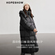 紅袖【pengpeng絨】被子羽絨服冬季2024新款女裝高品質(zhì)立領(lǐng)連帽長外套 黑050 S