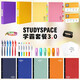 STUDYSPACE 學(xué)霸套餐3.0 36件文具大禮包 一個(gè)學(xué)年夠用了 彭醬醬LINYA定制