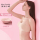 波波小姐（Miss Double）果凍條內(nèi)衣無(wú)肩帶文胸防滑無(wú)痕小胸顯大無(wú)鋼圈3D舒適隱形 膚色-加厚版 S