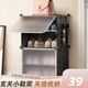 安爾雅簡(jiǎn)易鞋柜門(mén)口鞋架子多層防塵玄關(guān)塑料收納樹(shù)脂組裝 一列四層