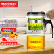 金灶（KAMJOVE）耐熱玻璃泡茶壺彈壓式過濾飄逸杯茶水分離泡茶器茶道杯茶水壺茶具 【一鍵濾茶】TP-200茶壺 1000ml
