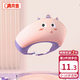 奔麥 寶寶洗頭神器嬰兒洗頭帽兒童護(hù)耳浴帽可調(diào)節(jié)小孩防水洗澡帽 【舒適洗頭不哭鬧】黛安粉