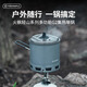 火楓輕山多功能G2集熱單鍋戶外鍋具露營徒步登山炊具煮飯萬能鍋 輕山多功能單鍋(可放G2氣罐)