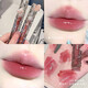 BLUETHIN嘟嘟唇水光鏡面唇釉鉆光晶透唇彩持久唇蜜不易沾杯口紅唇蜜 01#春日遲遲 水光鏡面嘟嘟唇