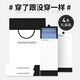 CALOWE KOLEVN內(nèi)褲男60S莫代爾男士內(nèi)褲無痕透氣平角褲四角褲衩短褲頭親膚底褲 灰藍(lán)+氫灰藍(lán)+黑色+深灰 4條 XL 推薦體重（120-130斤）