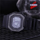 CASIO卡西歐40周年限定 GSHOCK計步潮汐藍牙小方塊學(xué)生手表男 GBX-100 GBX-100NS-1黑殼黑鋼圈