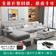 軒說(shuō)貴妃組合中小戶型布藝沙發(fā)實(shí)木框架現(xiàn)代簡(jiǎn)約客廳家具現(xiàn)代簡(jiǎn)約沙發(fā) 四人位+貴妃(舒適版)+茶幾 (高密度海綿座包/絲光絨布)