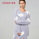愛(ài)慕內衣秋冬半邊絨套頭睡裙睡衣女家居服綿綿冬季AM449211165