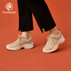 Pansy盼喜日本休閑鞋女春季運動(dòng)鞋輕便舒適厚底健步鞋4108 米色 37 