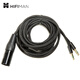 HIFIMAN（海菲曼）HE-R10動(dòng)圈耳機(jī)線材6.35mm單端四芯卡農(nóng)平衡線升級(jí)線 四芯卡農(nóng)平衡線