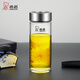 希諾（HEENOOR）玻璃杯單層加厚帶濾網(wǎng)水杯女大容量便攜帶蓋辦公泡茶杯男家用杯子 小熊杯蓋-530毫升（XN-6017L） 帶濾網(wǎng)+杯套