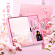 英雄（HERO）【升學(xué)禮物】七夕禮物鋼筆  拾花禮盒1520 粉色絨砂 男女生日禮物銥金筆本禮盒 F尖