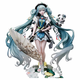 初音未來手辦動漫周邊二次元美少女?dāng)[件長發(fā)公主玩偶公仔盲盒禮物 初音未來許愿[未來有你]