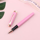 英雄（HERO） 鋼筆 850特細銥金男女時(shí)尚學(xué)生日常書(shū)寫(xiě)墨水筆  粉色 EF暗尖