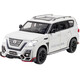 車(chē)致合金日產(chǎn)途樂(lè )車(chē)模越野汽車(chē)模型合金仿真玩具車(chē)兒童男孩擺件禮物 途樂(lè )-白色