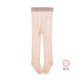 多拉麥格女寶寶連褲襪春夏季網(wǎng)眼薄款打底褲襪大屁屁女童白色舞蹈襪防蚊褲 小花款連褲襪 粉色 2-4歲 -24/26碼 建議90-100cm