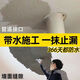 背水面防水樓上衛(wèi)生間天花板漏水修補地下室內墻屋頂滲水補漏材料 1KG堵漏王+1KG背水膠 約0.5平方