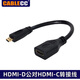 CableCC 高清線 Mini HDMI母轉(zhuǎn)Micro HDMI公 手機(jī) 平板電腦HDMI線
