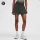 lululemon丨Lightweight 女士輕盈版高腰網(wǎng)球裙 LW8AK7S 雨林綠 L /10