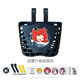 Tooquv兒童自行車(chē)車(chē)籃子前車(chē)筐通用童車(chē)單車(chē)滑板山地車(chē)車(chē)框前籃配件大全 加厚黑色款(長(cháng)短掛鉤+帖+綁帶)
