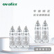 歐文（OVAL）修正帶學(xué)生用涂改帶QSR-506大容量簡(jiǎn)約氣質(zhì)改正帶 冰透感高顏值靜音修改帶可換替芯 歐文修正帶通用替芯 透明色5個(gè)裝
