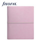 Filofax記事本英國進(jìn)口高檔手帳本簡(jiǎn)約軟皮面活頁(yè)筆記本禮盒裝domino系列A5粉色022604