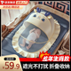 愛(ài)嬰樹(shù)嬰兒蚊帳罩床上免安裝可折疊夏季透氣專(zhuān)用兒童蒙古包式遮光蚊帳 龍寶寶【中號-建議0-3.5歲】遮光 2024新款五幅方底/免安裝/可折疊