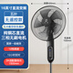 永速電風(fēng)扇落地扇家用直流變頻大風(fēng)強(qiáng)力立式太陽(yáng)能靜音循環(huán)可充電無(wú)刷電機(jī)12V 16英寸五葉數(shù)顯標(biāo)準(zhǔn)款