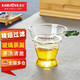 金灶（KAMJOVE） 耐熱玻璃茶漏茶斗茶濾網(wǎng)過(guò)濾器濾茶器茶具配件 GO-08 套裝