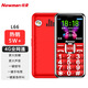 紐曼（Newman） L66 直板按鍵老人手機(jī)移動聯(lián)通電信全網(wǎng)通4G版老年機(jī)大字大聲長待機(jī)功能機(jī) 紅色【4G全網(wǎng)通版】