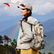 安踏（ANTA）【王一博同款】TT25百川包戶(hù)外雙肩包登山旅行騎行包電腦書(shū)包 【百川包】青鸞灰65-2（約25L） 均碼