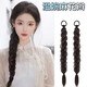 花千羽假發(fā)辮子女高馬尾新中式甜酷編發(fā)自然麻花長(cháng)辮子拳擊辮雙馬尾LL8 棕黑色-單條裝
