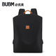 BUBM 18L雙肩包男女通用背包16英寸筆記本電腦包大容量休閑旅行包 黑色 16英寸（容量18L）