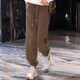 艾佳品休閑褲女2025秋冬季新款韓版時(shí)尚百搭保暖褲寬松顯瘦束腳哈倫褲子 卡其色【常規】 XL 115-130斤