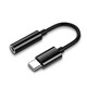 RYSY 數字耳機轉接頭三星NOTE20 S22Ultra轉接線(xiàn)S20 S21FE解碼音頻轉換器 黑色【Type-C轉3.5MM 帶DAC解碼芯片】