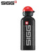 SIGG希格運動(dòng)水壺瑞士進(jìn)口運動(dòng)水杯戶(hù)外便攜式水壺600ml登山運動(dòng)水杯 活力黑標+瓶套