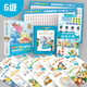 【新華書(shū)店正版】幼兒畫(huà)報 漢語(yǔ)分級閱讀 12345級全套58冊 6+7級 兒童啟蒙認知讀物繪本3-6歲 幼小銜接一日一練 四五歲識字大王書(shū)漢語(yǔ)分級快讀 幼兒園認字入學(xué)準備早教學(xué)前啟蒙 幼兒畫(huà)報 第6級