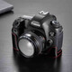 冰之樹適用佳能5D3相機包單反5D4底座 6D2 6D皮套60D 70D 80D 90D保護套配件 5DSR 牛皮真皮攝影包 肩帶 5D3/5D4/5DSR【二層真皮】黑色