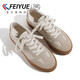 飛躍（Feiyue）德訓鞋女鞋男鞋春秋季復古運動(dòng)休閑帆布鞋簡(jiǎn)約情侶小白鞋子女跑鞋 卡其色882(帆布款) 41 標準尺碼