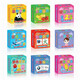 艾福兒幼兒早教卡片認知卡 1-3-6歲寶寶看圖識物卡水果卡圖片兒童啟蒙 【全套9盒】幼兒認知早教卡
