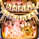 阿寶麗生日汽車(chē)后備箱驚喜布置儀式感裝扮裝飾男女孩生日場(chǎng)景氣球套裝
