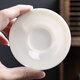 閔芯 功夫茶具配件茶漏器隔茶濾網(wǎng) 全瓷一體細孔茶葉過(guò)濾器泡茶器濾茶器羊脂玉陶瓷分茶器公道杯配件過(guò)濾網(wǎng) 通用茶漏（釉）單茶漏 817孔（推薦）